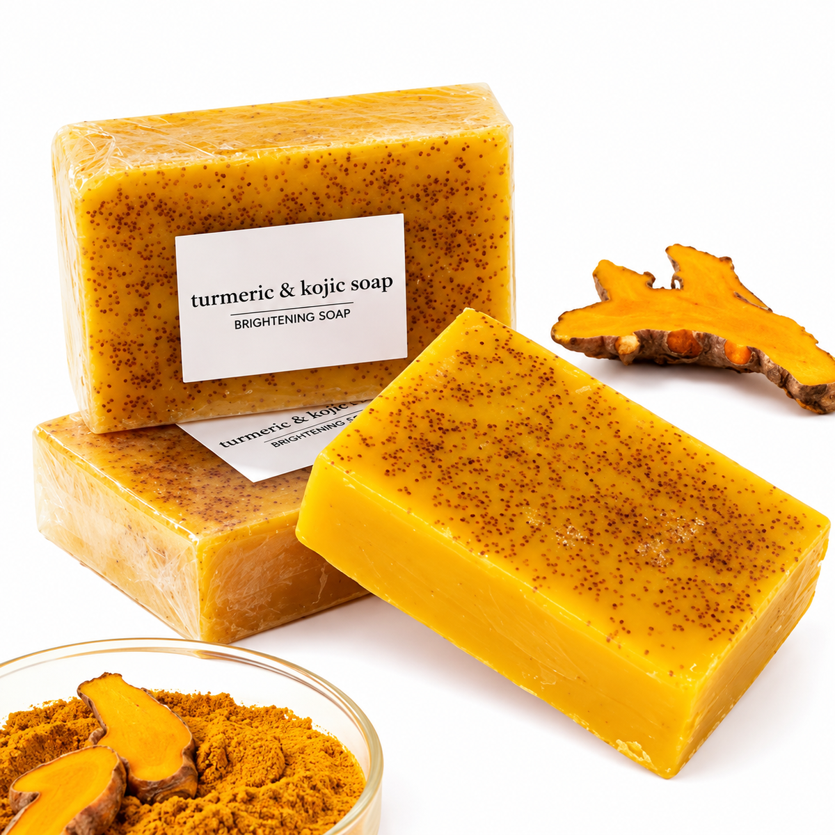 Tumeric & Kojic Brightening Soap
