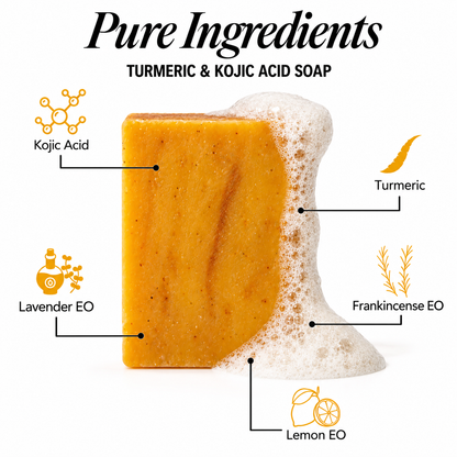 Tumeric & Kojic Brightening Soap